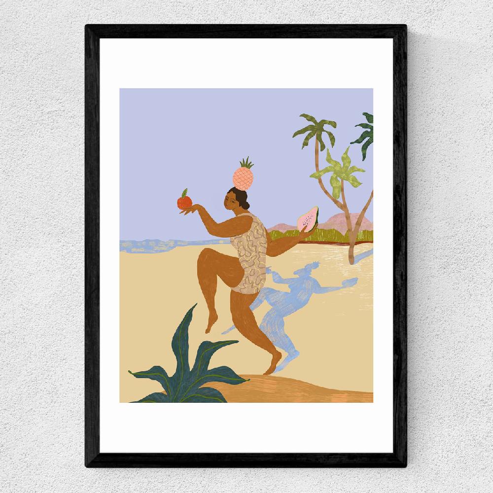 East End Prints Fruit Balancing Act