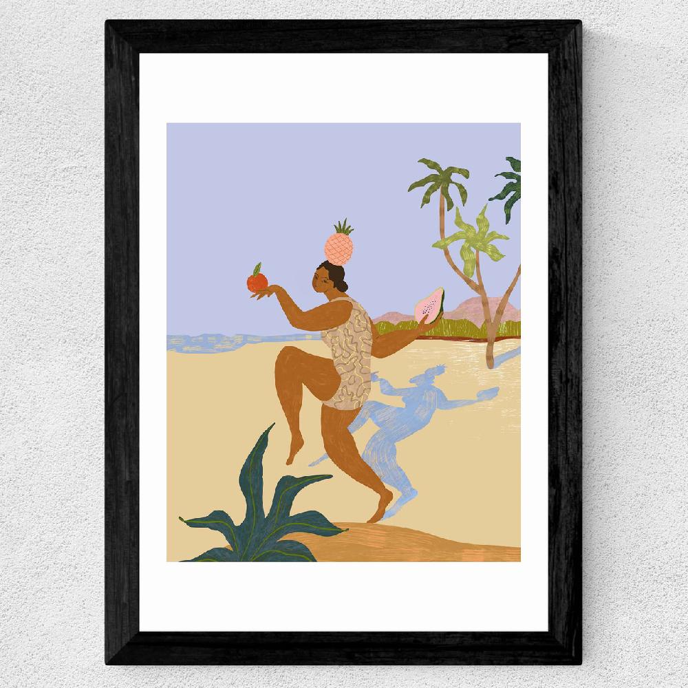 East End Prints Fruit Balancing Act