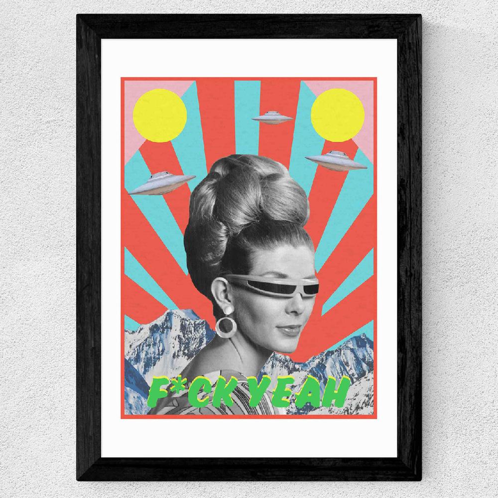 East End Prints Fuck Yeah