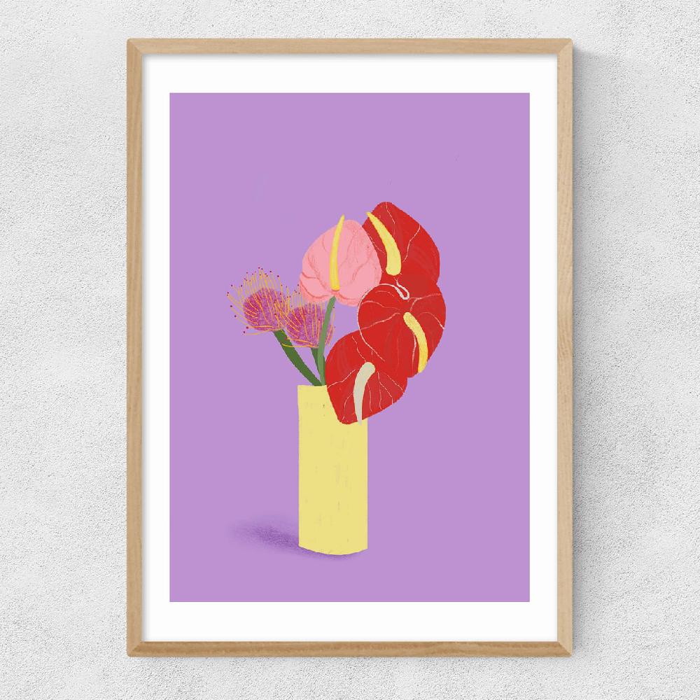 East End Prints Fun Flowers