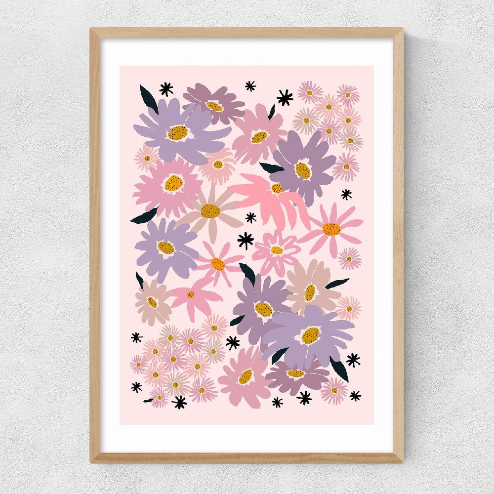 East End Prints Garden Flowers