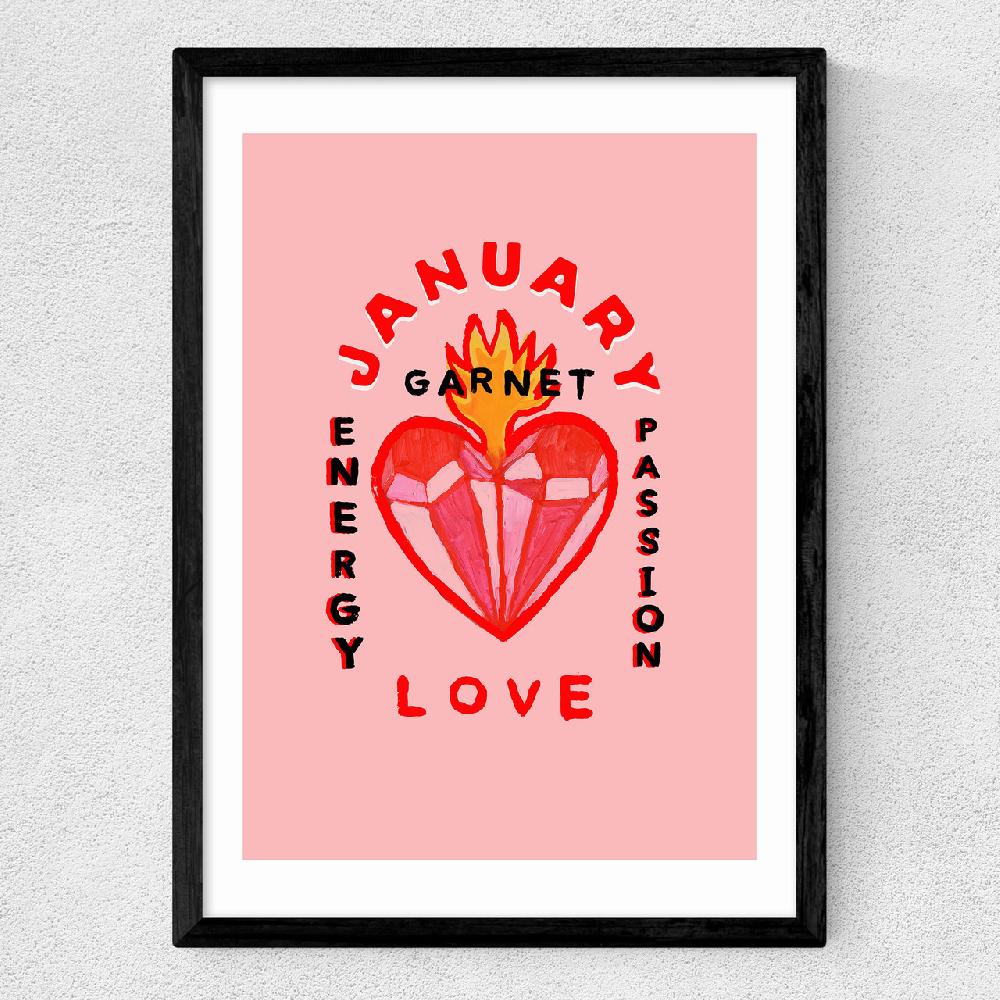 East End Prints Garnet