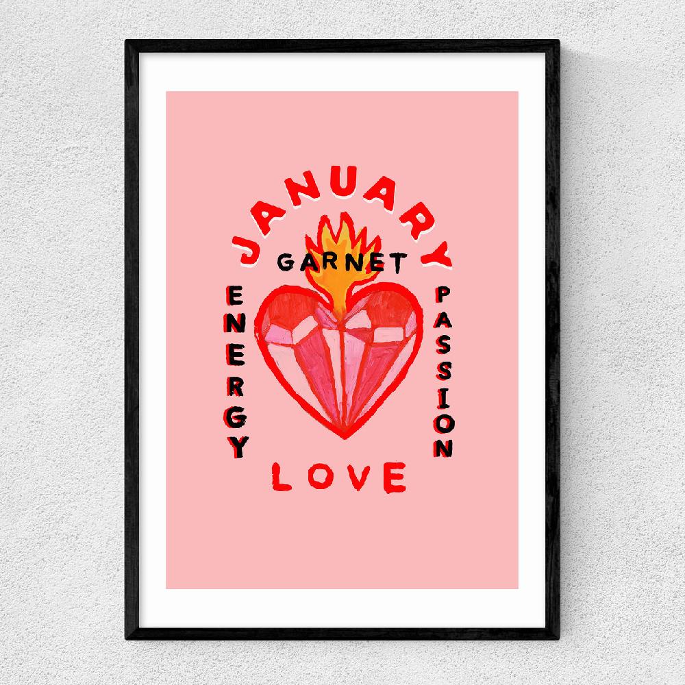 east end prints Garnet