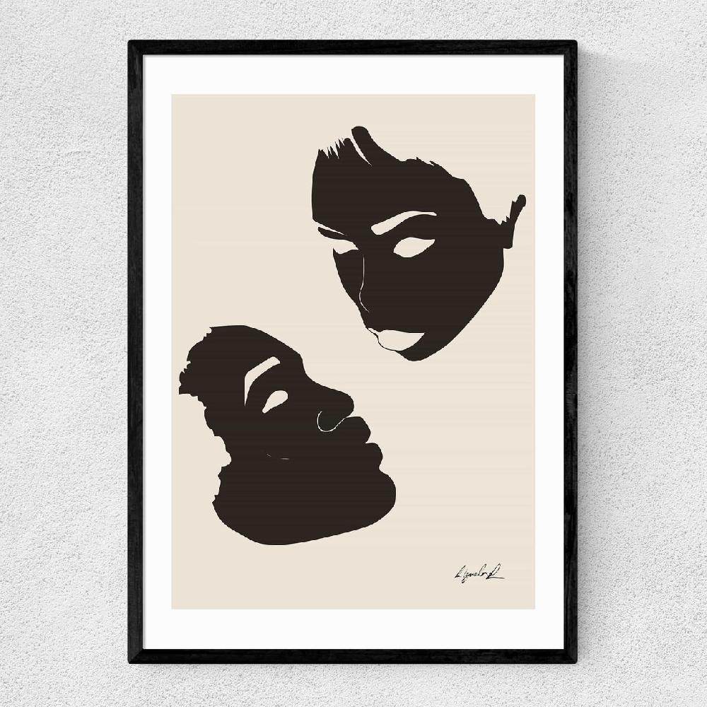 east end prints Gazing