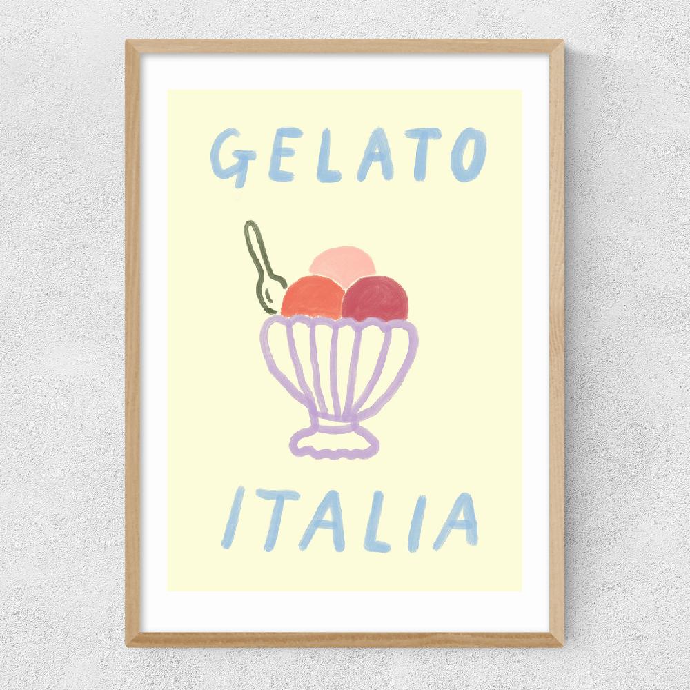 East End Prints Gelato Italia