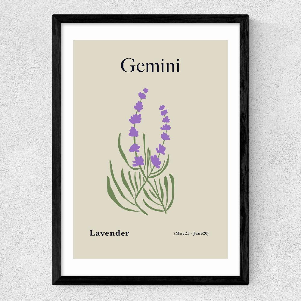 East End Prints Gemini By Miho Art Studio