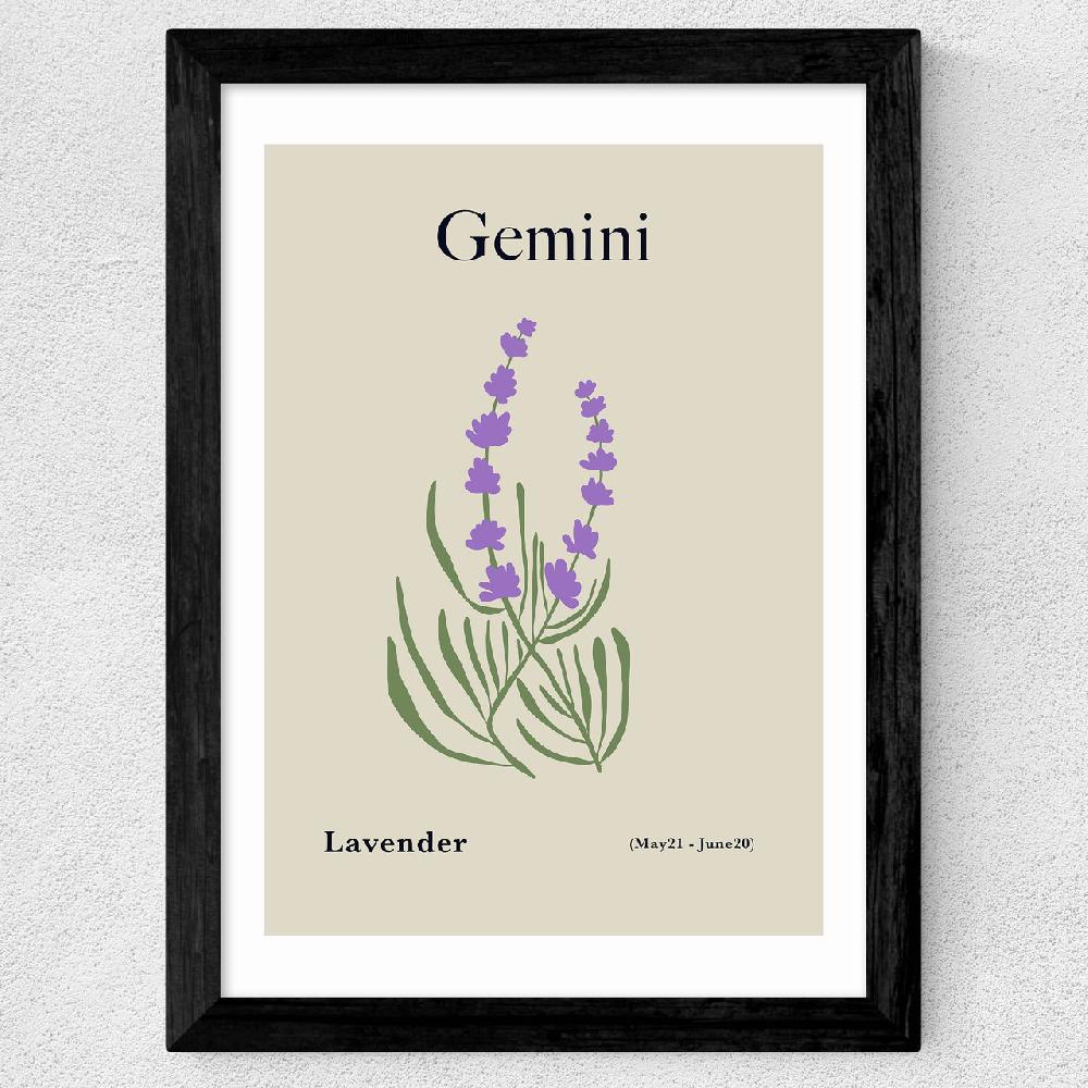 East End Prints Gemini By Miho Art Studio