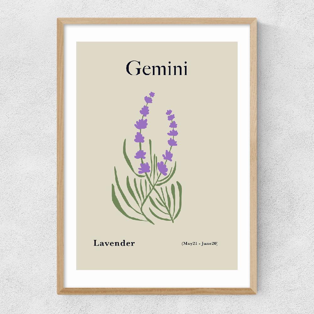 East End Prints Gemini By Miho Art Studio