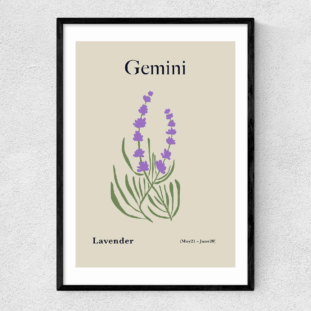 east end prints Gemini by Miho Art Studio