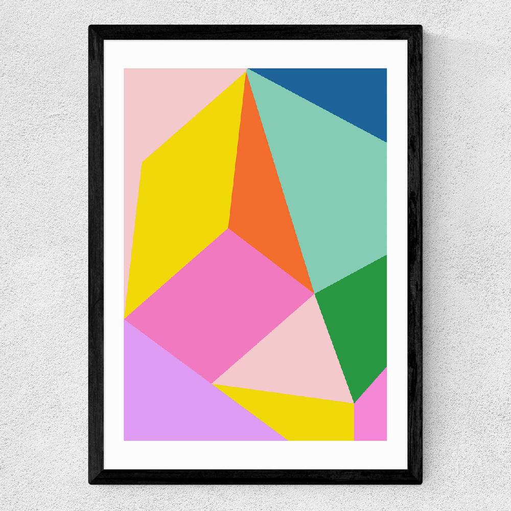 East End Prints Geometric Abstraction No. 4