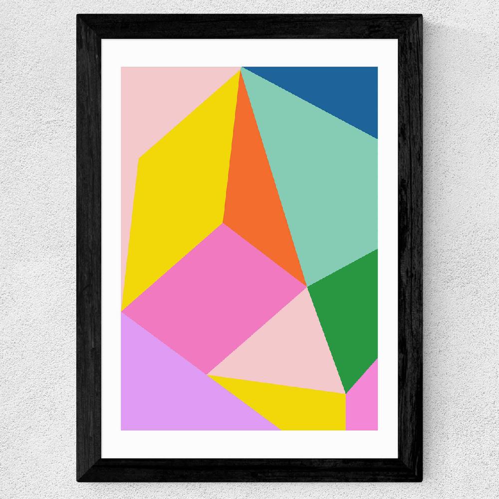 East End Prints Geometric Abstraction No. 4