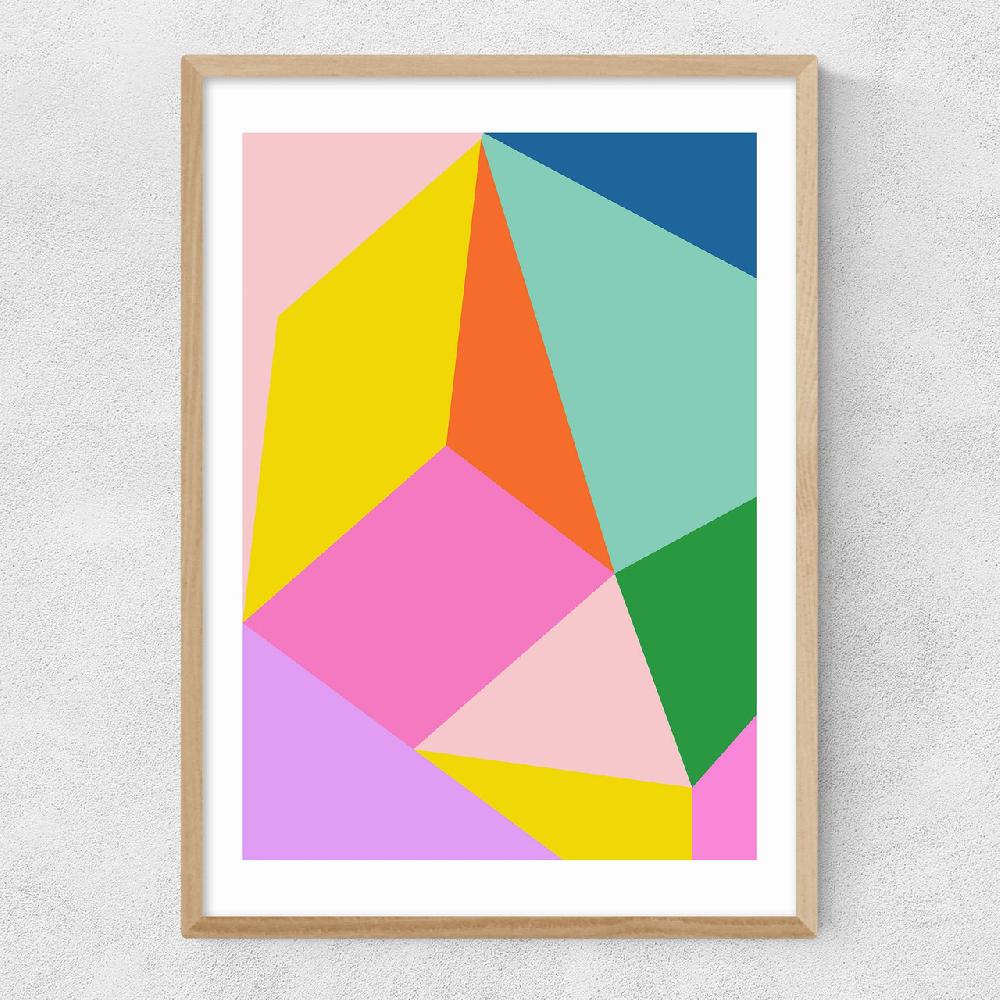East End Prints Geometric Abstraction No. 4