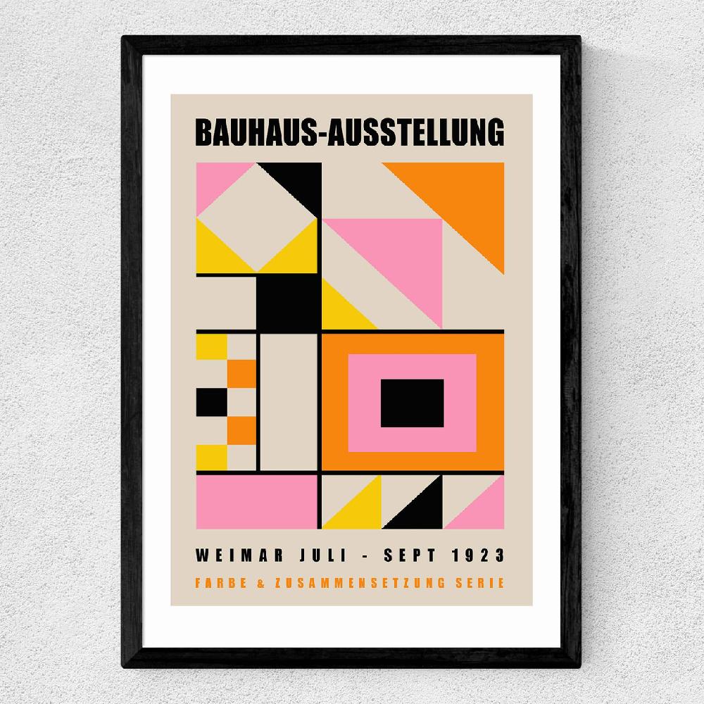 East End Prints Geometric Bauhaus