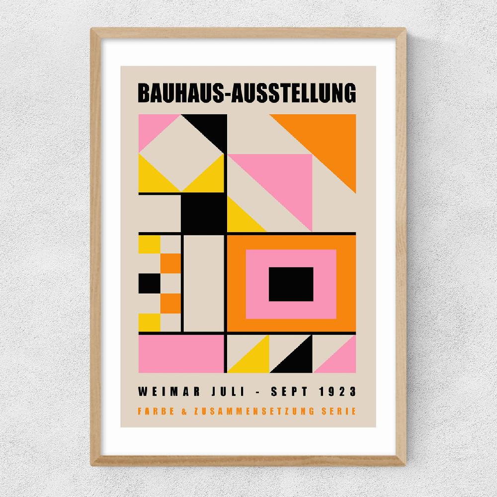 East End Prints Geometric Bauhaus