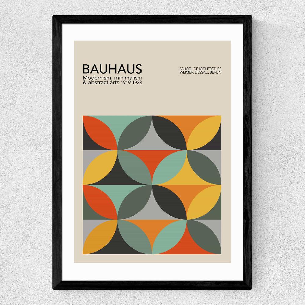 East End Prints Geometric Pattern Bauhaus