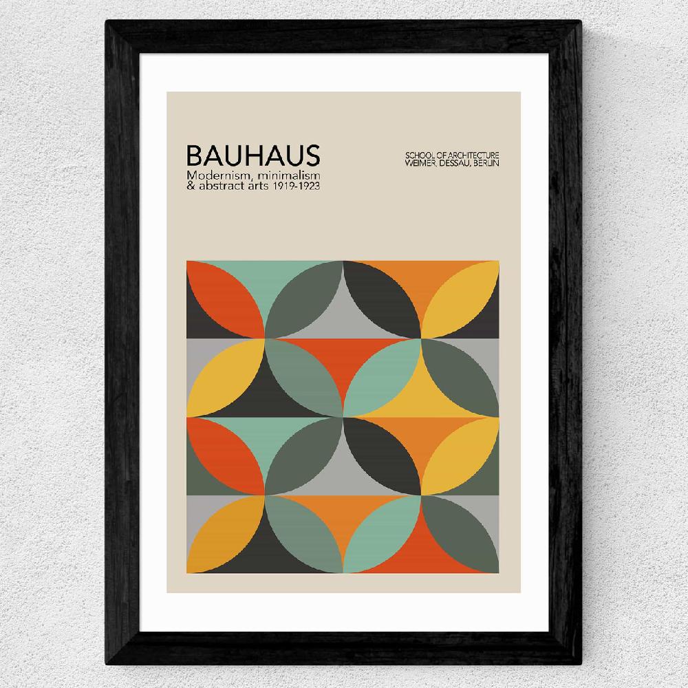 East End Prints Geometric Pattern Bauhaus