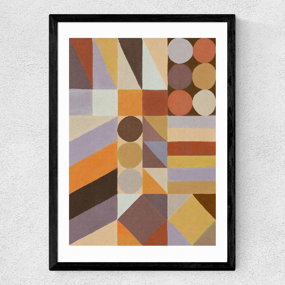 East End Prints Geometric Shapes & Colors I