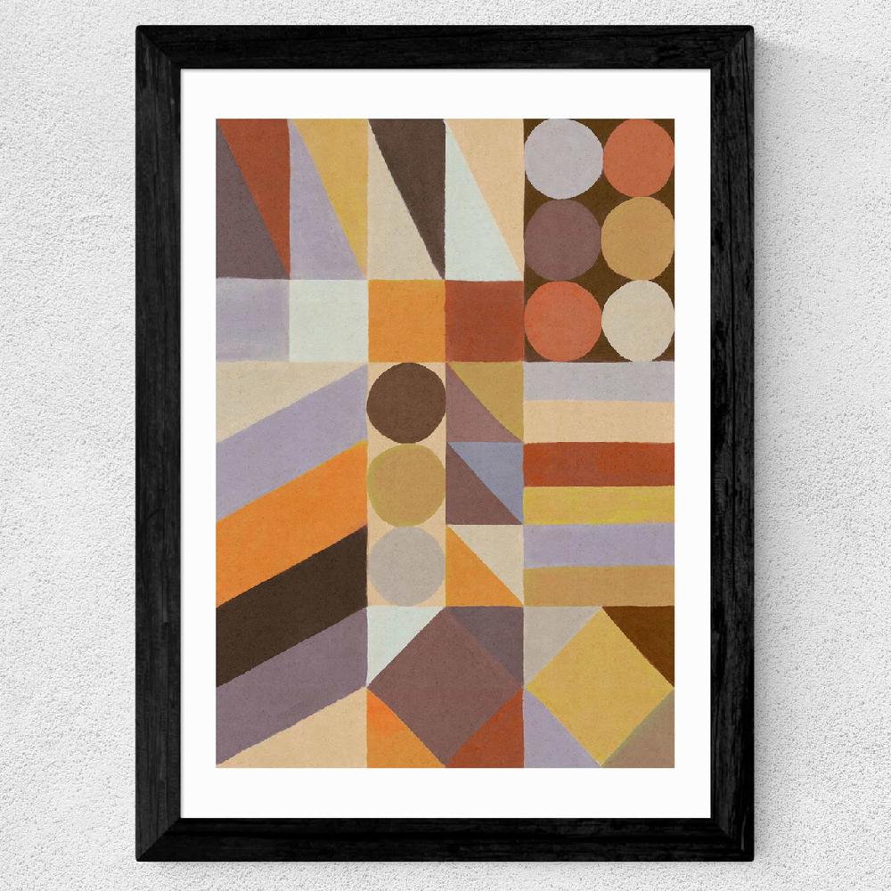 East End Prints Geometric Shapes & Colors I