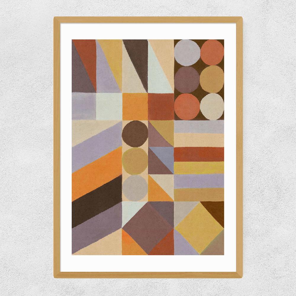 East End Prints Geometric Shapes & Colors I
