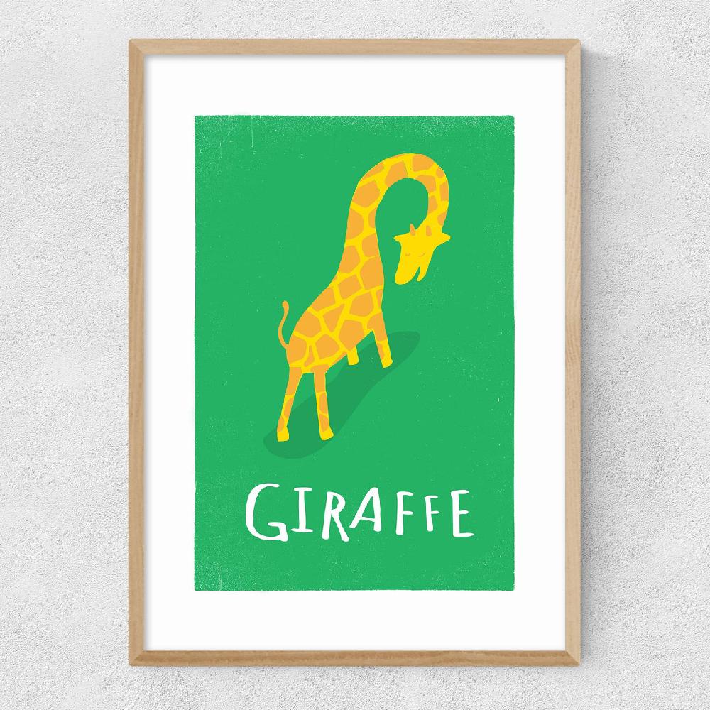 East End Prints Giraffe By Rocket Jack