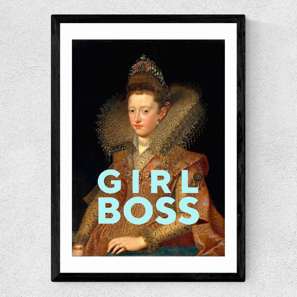 East End Prints Girl Boss