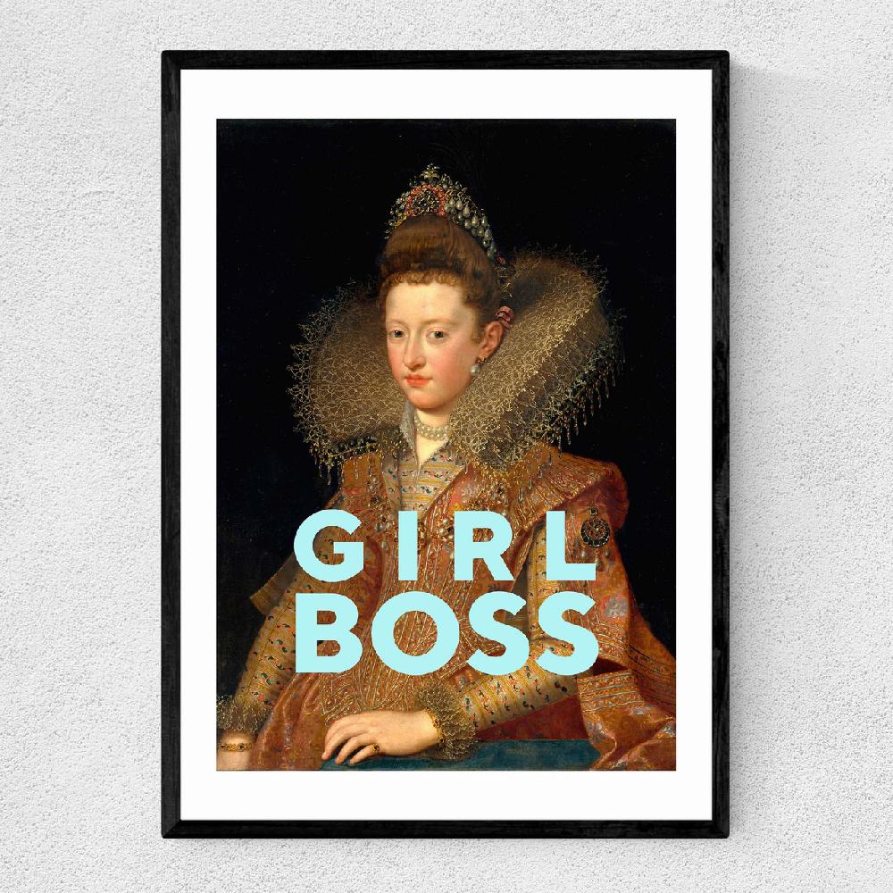 east end prints Girl Boss