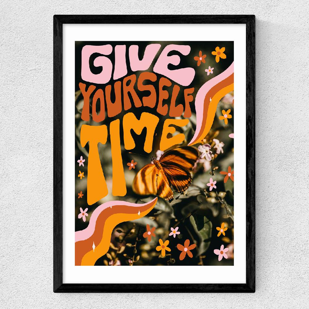 East End Prints Give Yourself Time