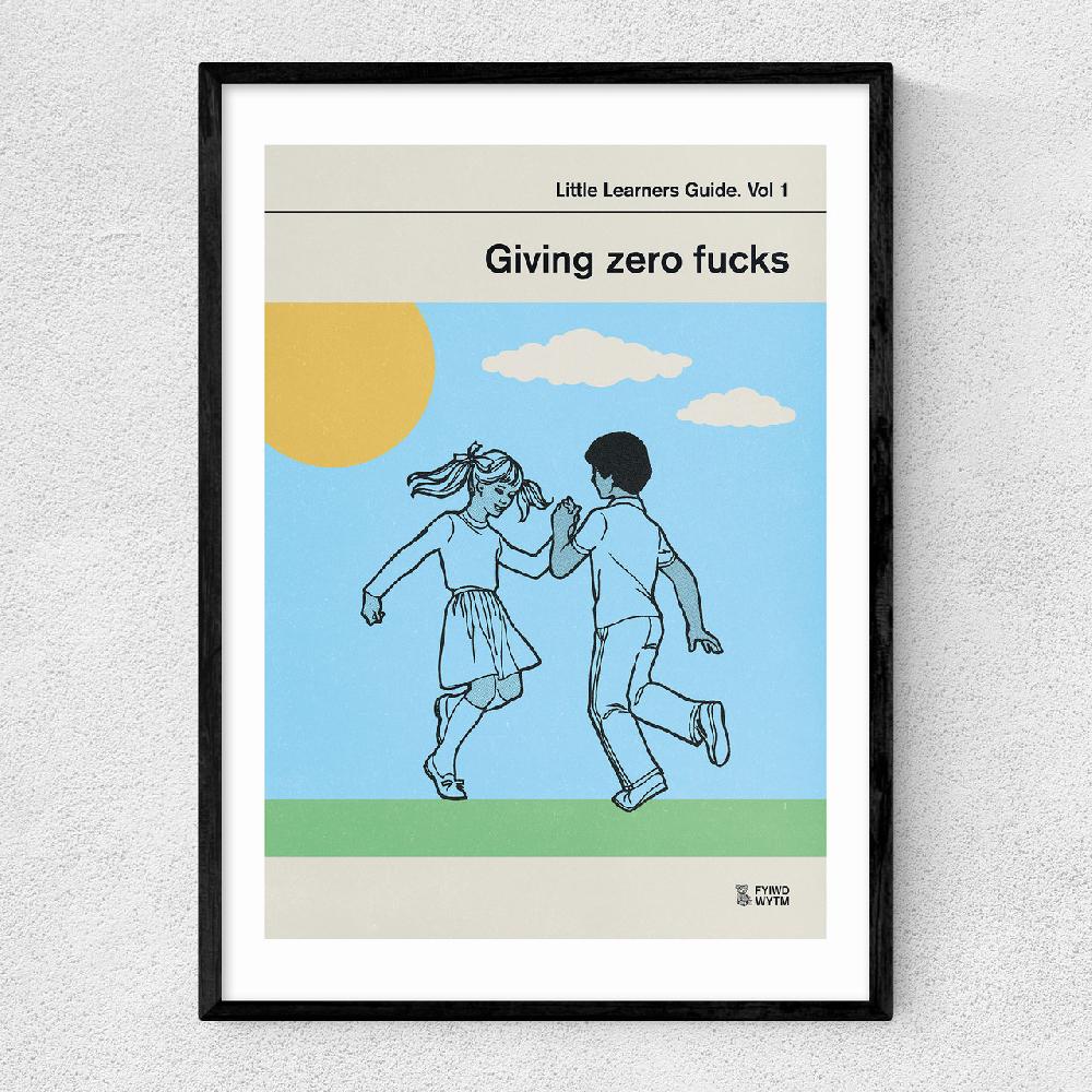 east end prints Giving Zero Fucks