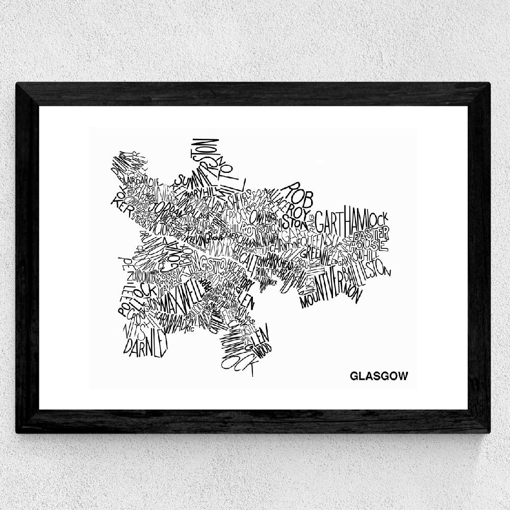 East End Prints Glasgow By Phillip Sheffield