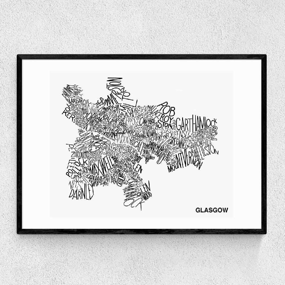 east end prints Glasgow by Phillip Sheffield