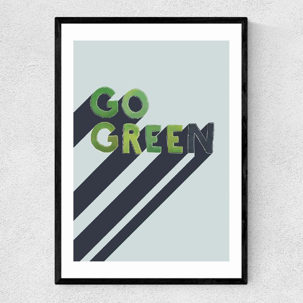 east end prints Go Green