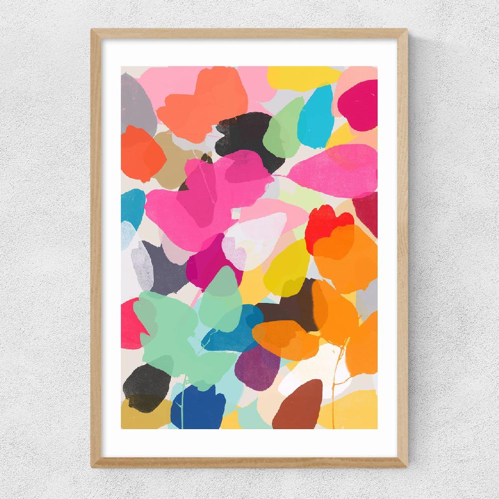 East End Prints Golden Rain I