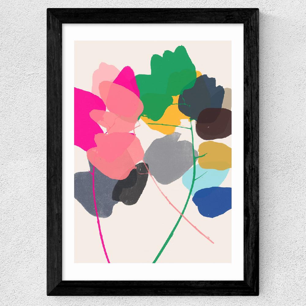 East End Prints Golden Rain VI