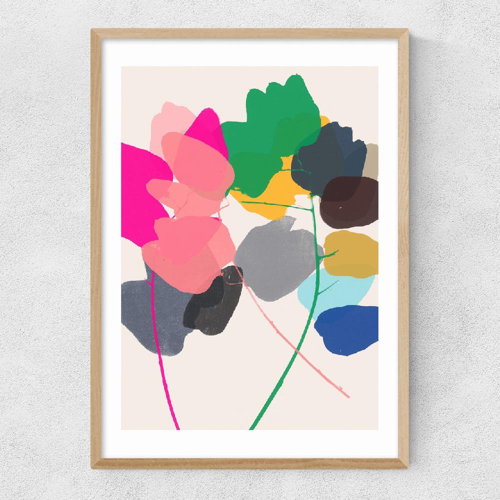 East End Prints Golden Rain VI