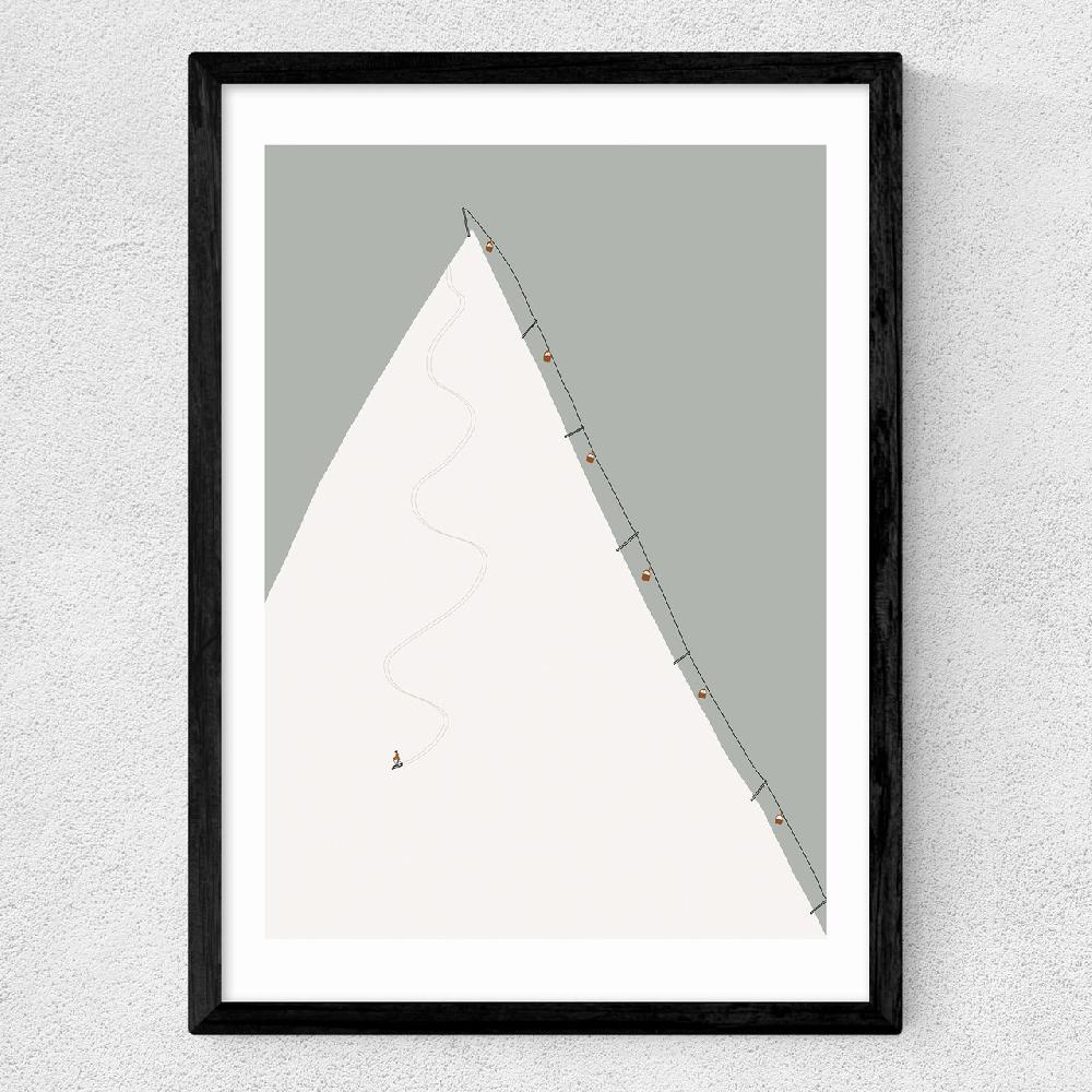 East End Prints Gondola Ski Mountain