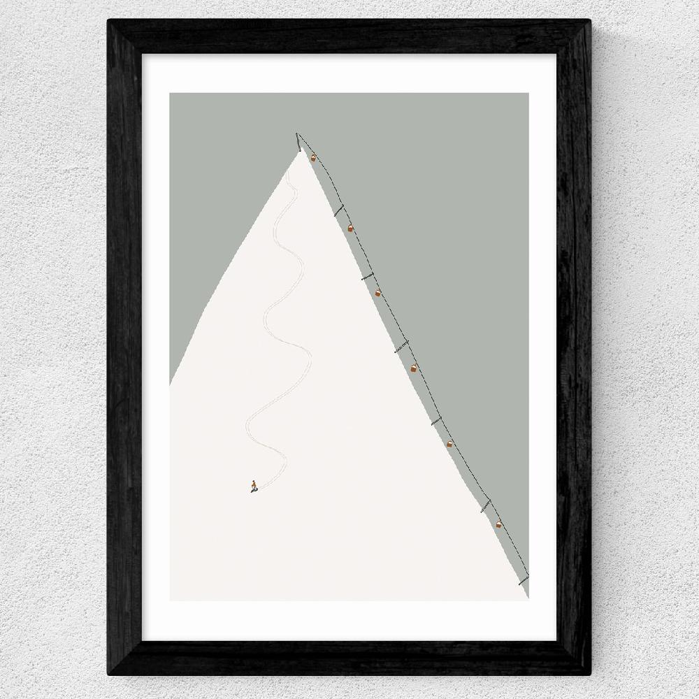 East End Prints Gondola Ski Mountain