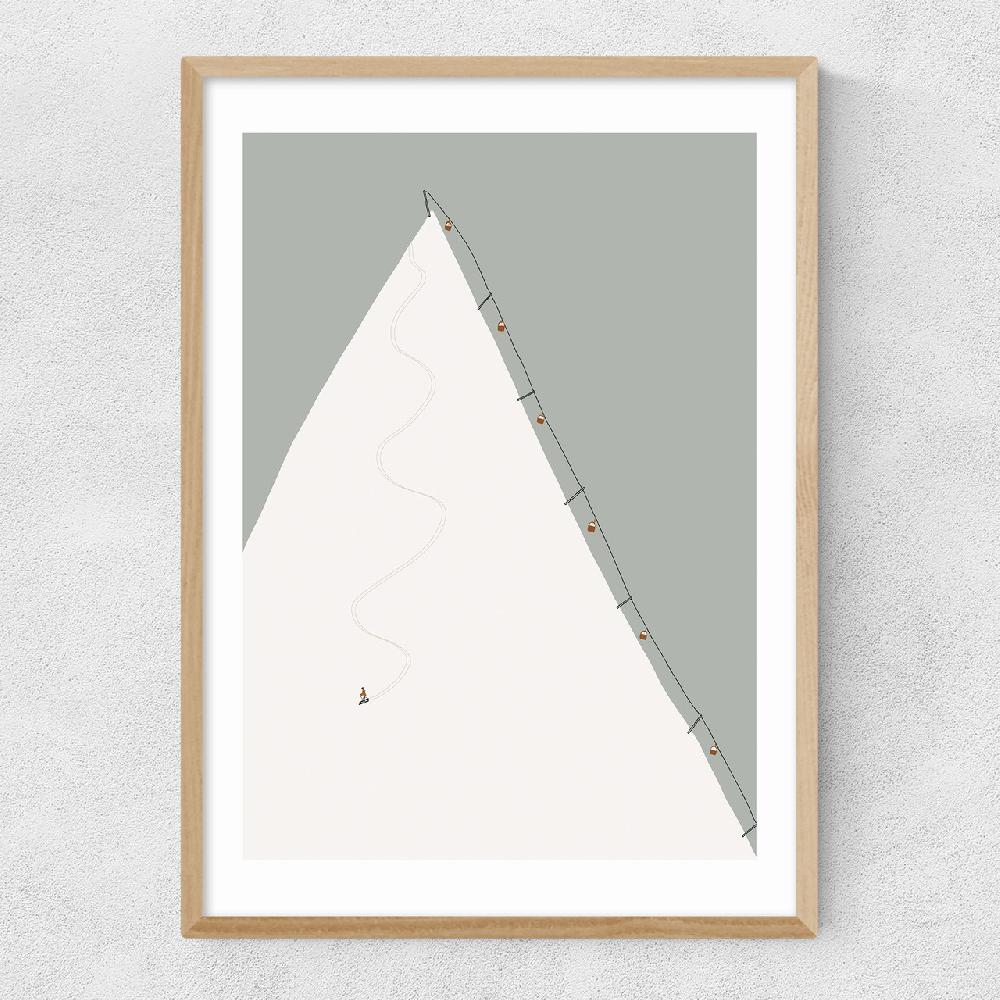 East End Prints Gondola Ski Mountain
