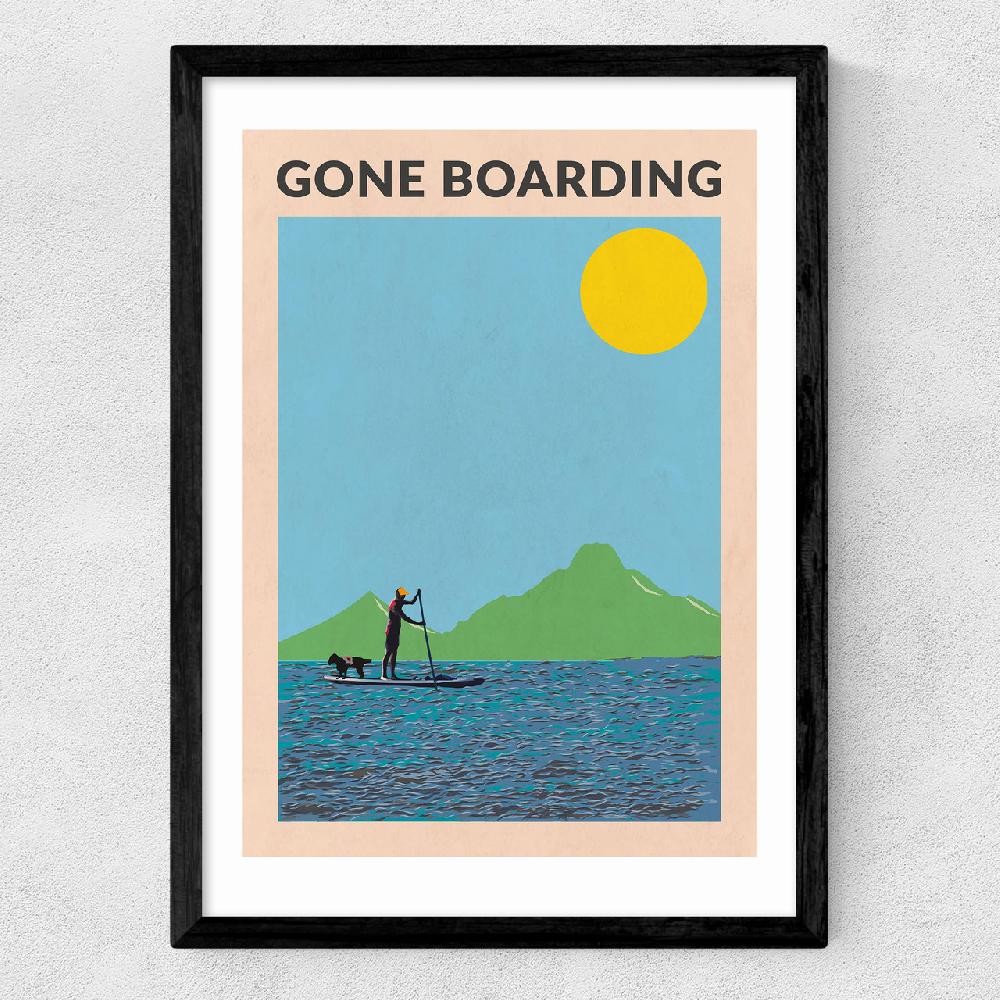 East End Prints Gone Boarding