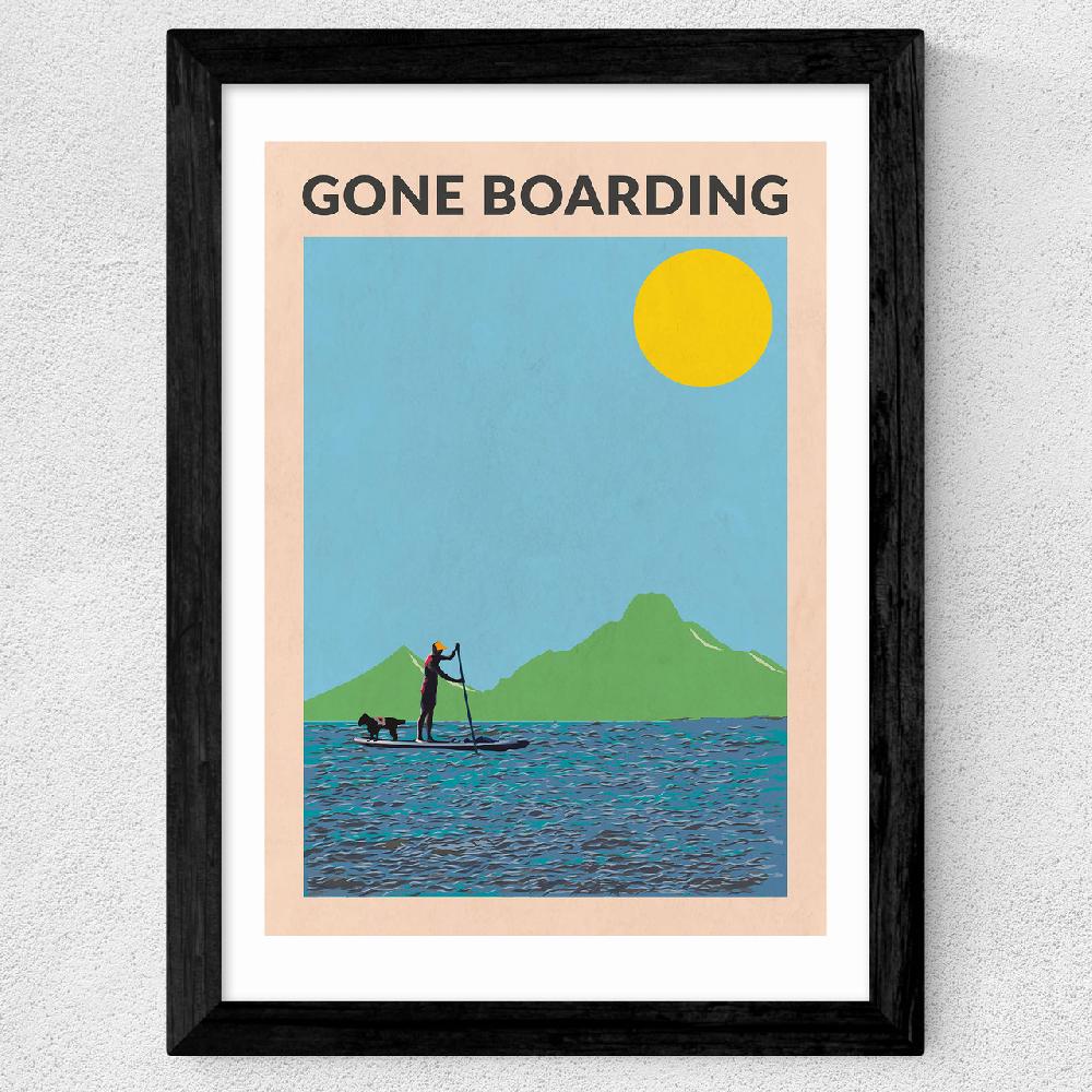East End Prints Gone Boarding