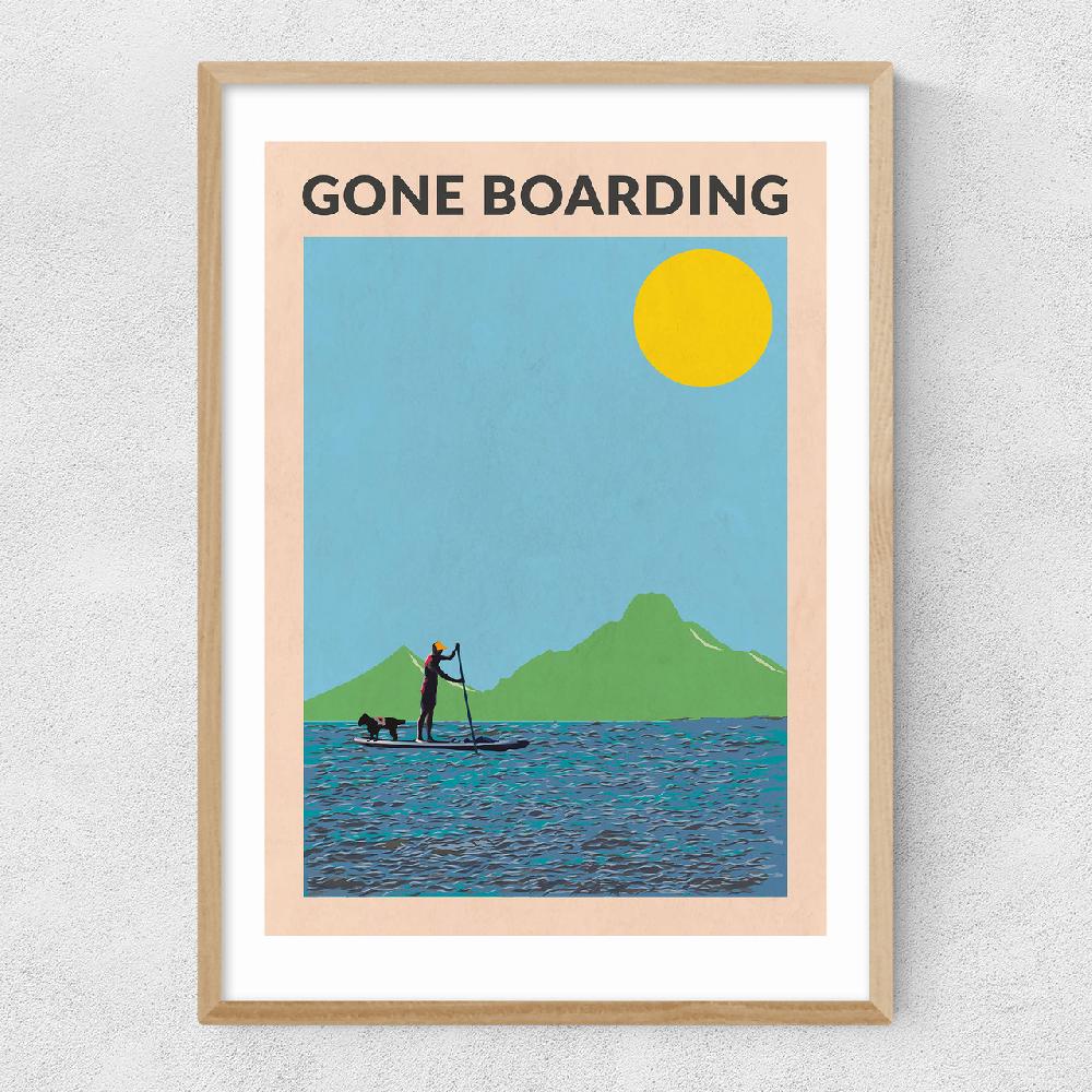East End Prints Gone Boarding