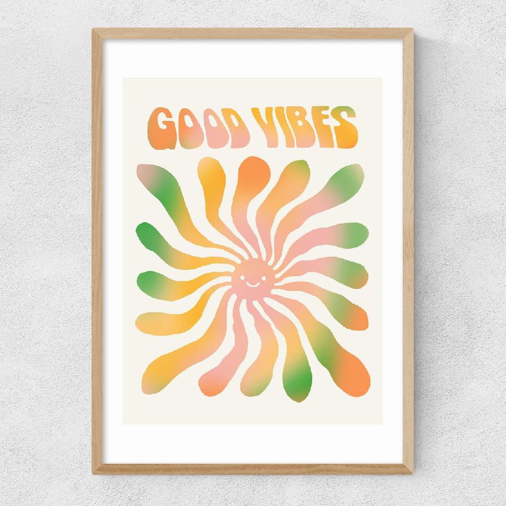 East End Prints Good Vibes