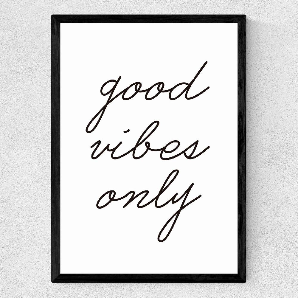 East End Prints Good Vibes Only