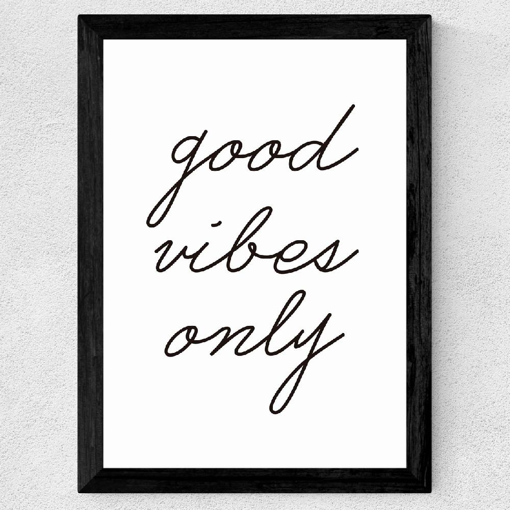 East End Prints Good Vibes Only