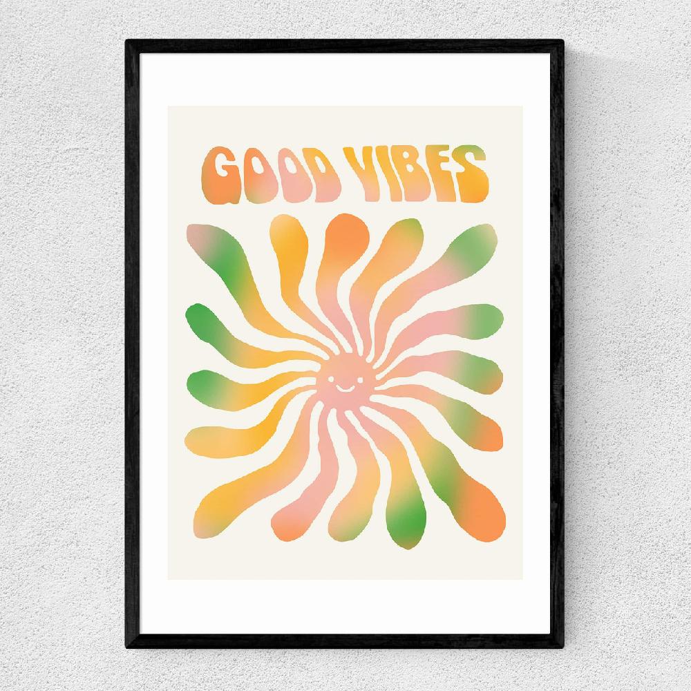 east end prints Good Vibes