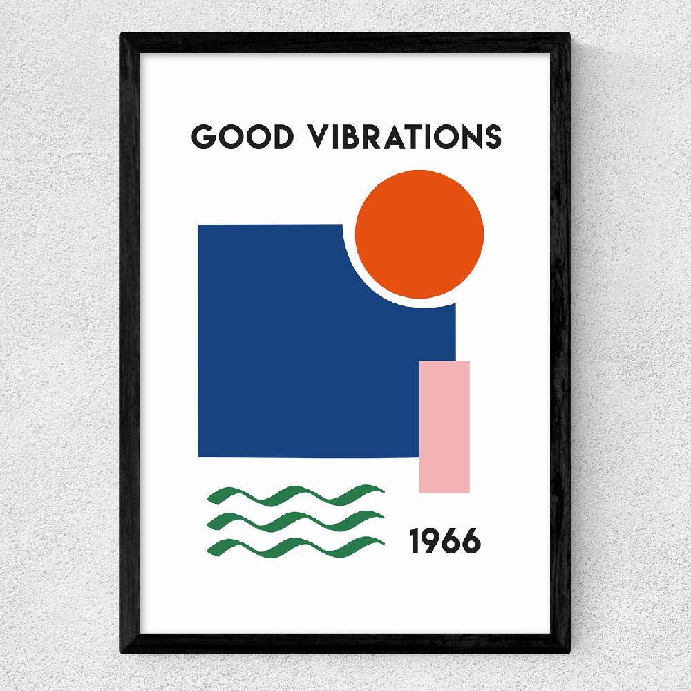 East End Prints Good Vibrations