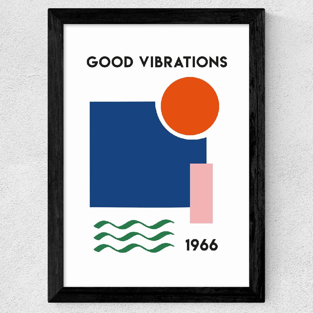 East End Prints Good Vibrations