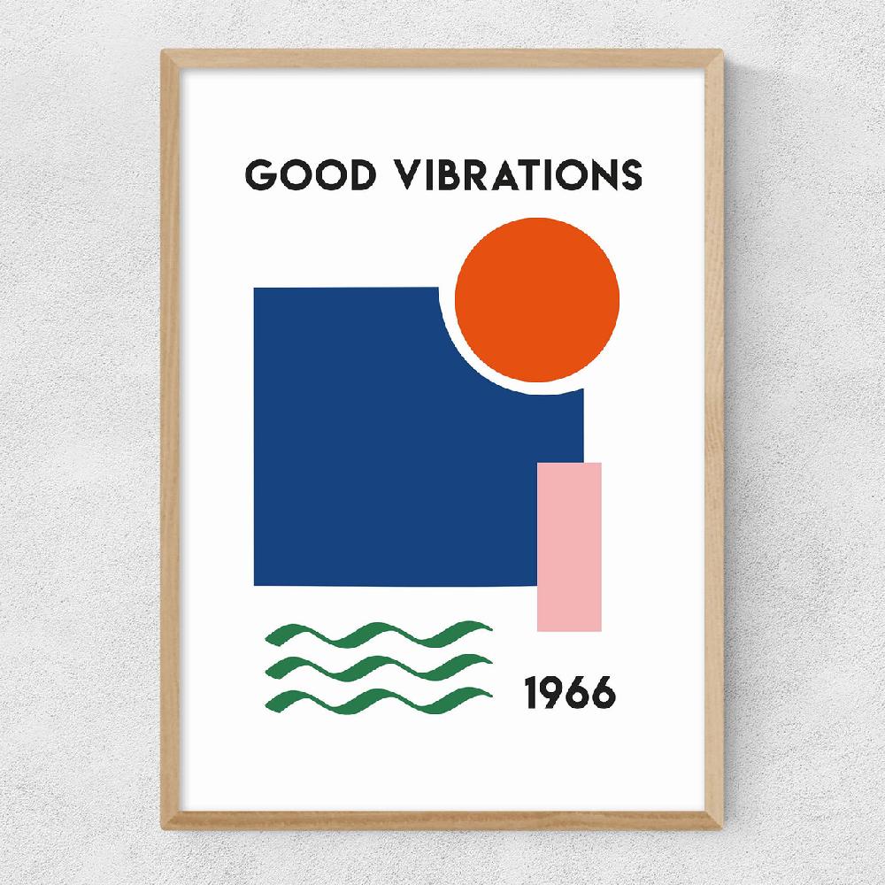 East End Prints Good Vibrations