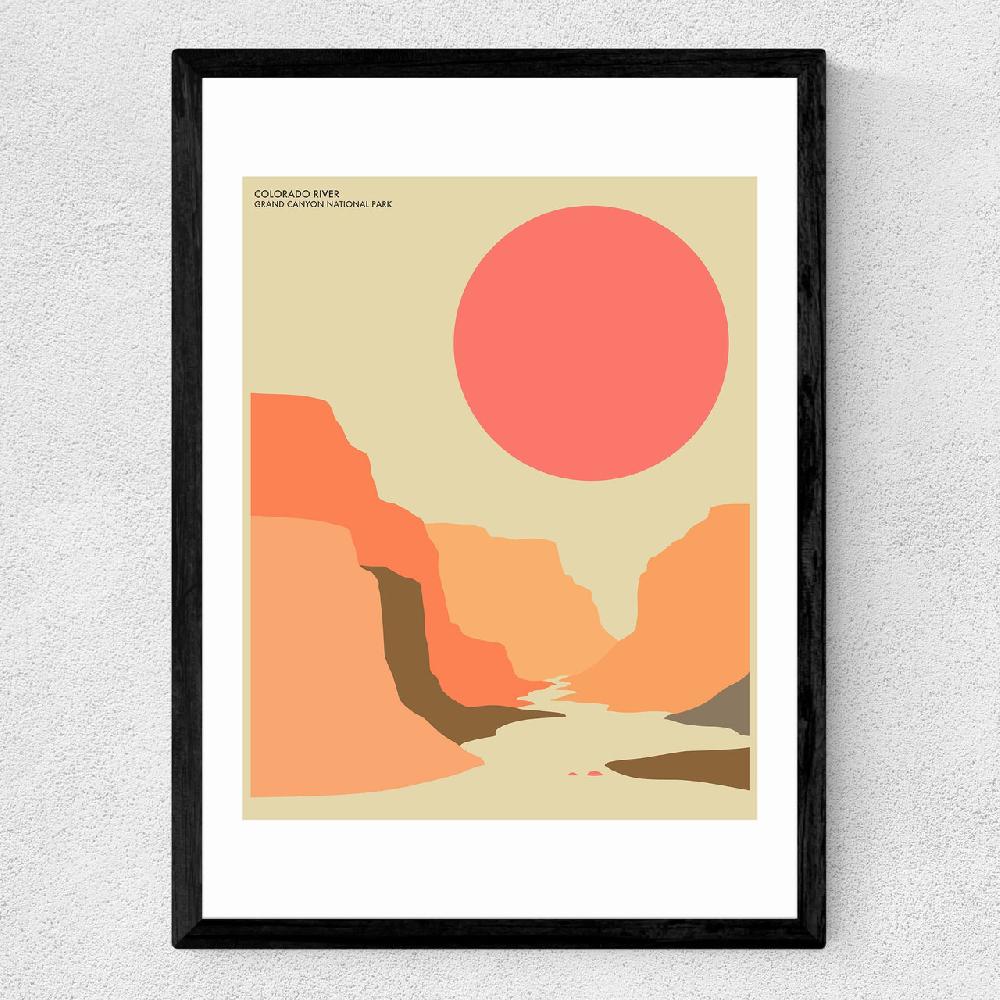 East End Prints Grand Canyon By Jazzberry Blue
