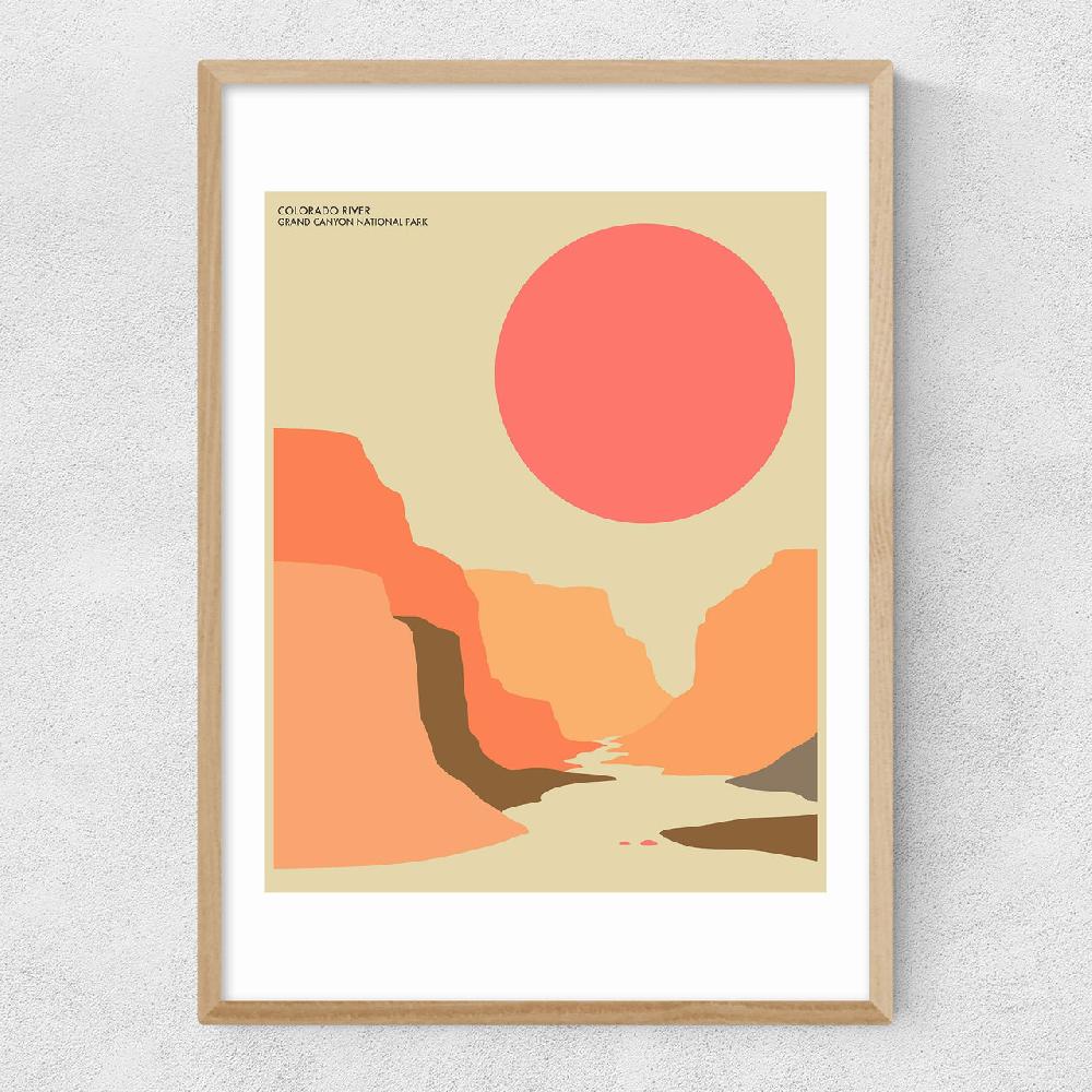 East End Prints Grand Canyon By Jazzberry Blue