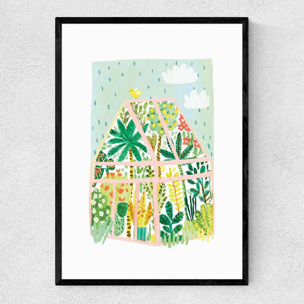 east end prints Greenhouse by Darcie Olley